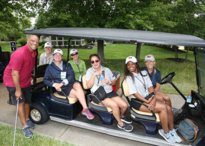 Volunteers at Hall of Fame Golf Classic 2023